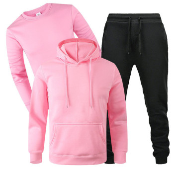 Ensemble de sport homme 3 pièces gris | Idimba.com