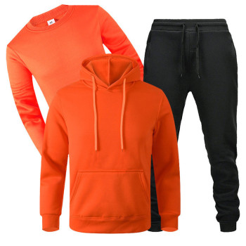 Ensemble de sport homme 3 pièces gris | Idimba.com