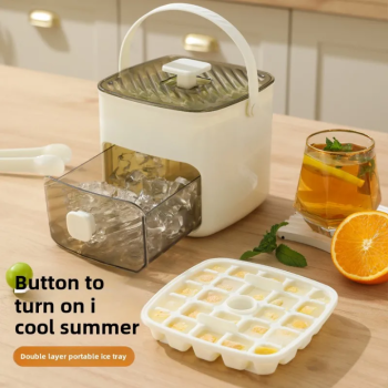 Boîte à glaçons avec bouton – Accessoire pratique pour la cuisine | Idimba