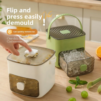 Boîte à glaçons avec bouton – Accessoire pratique pour la cuisine | Idimba