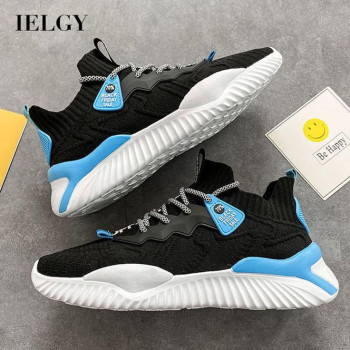 Baskets sport homme – Noir & Bleu électrique | Idimba